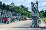 Pont en sections modulaires sur la rivière Bella: Essai de chargement réussi
